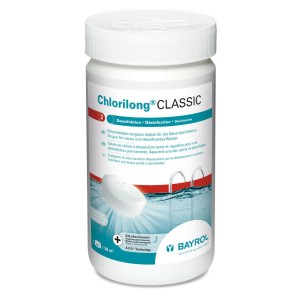 Bayrol Chlorilong Classic Chlortabletten 1,25kg zur Pool Desinfektion.