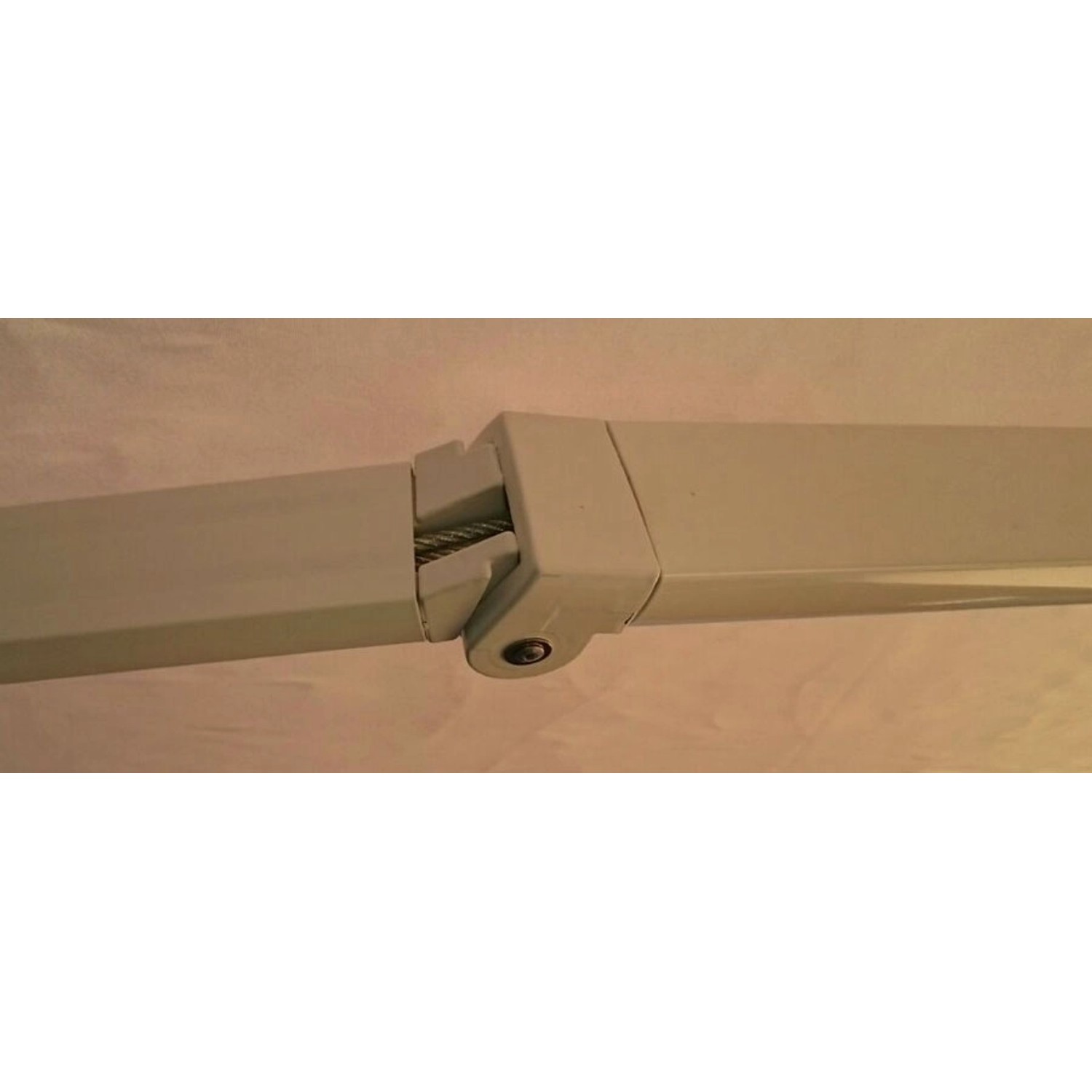 MCW Elektrische Kassettenmarkise H122 4x3m Acryl Gelb/Weiß kaufen bei OBI