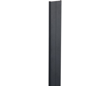 Floraworld Abdeckschiene, 94 cm, für Bohlenzaun-Pfosten, Zubehör für Zaunbau.