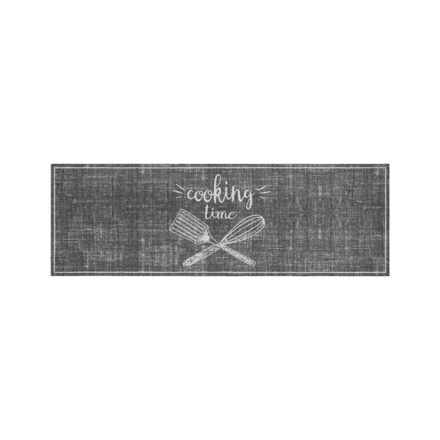 Mömax Küchenläufer Cooking Time Braun ca. 50x150cm