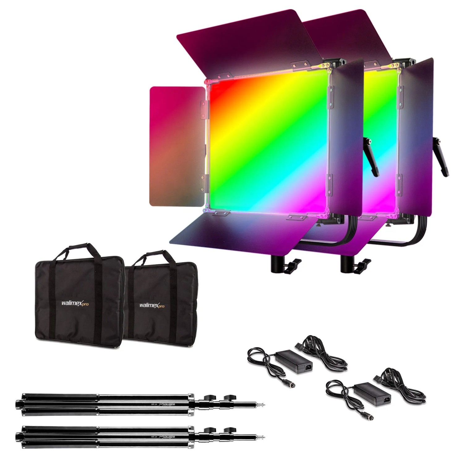 Walimex Pro Led Rainbow 50W Rgbww Set 2