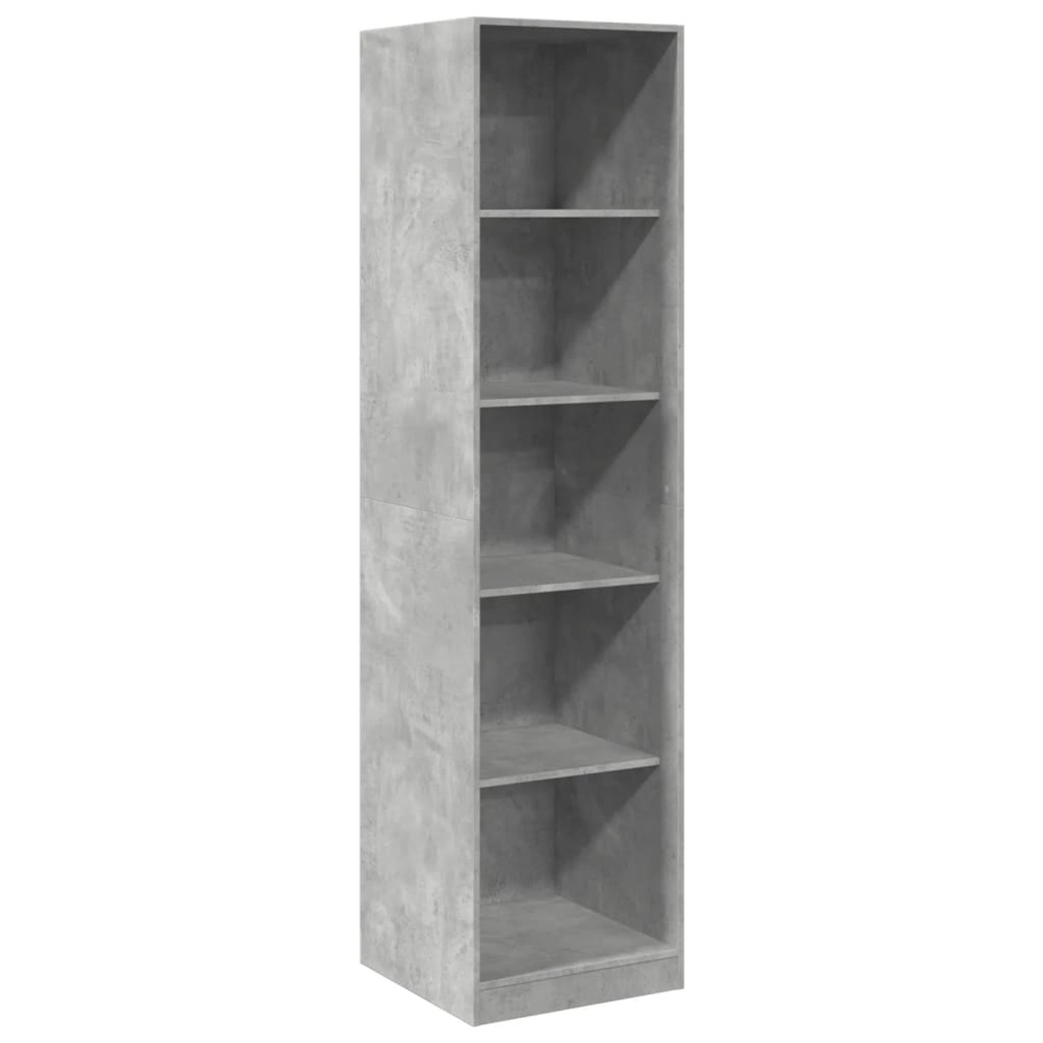 vidaXL Kleiderschrank Betongrau 50x50x200 cm Holzwerkstoff 3307714 günstig online kaufen