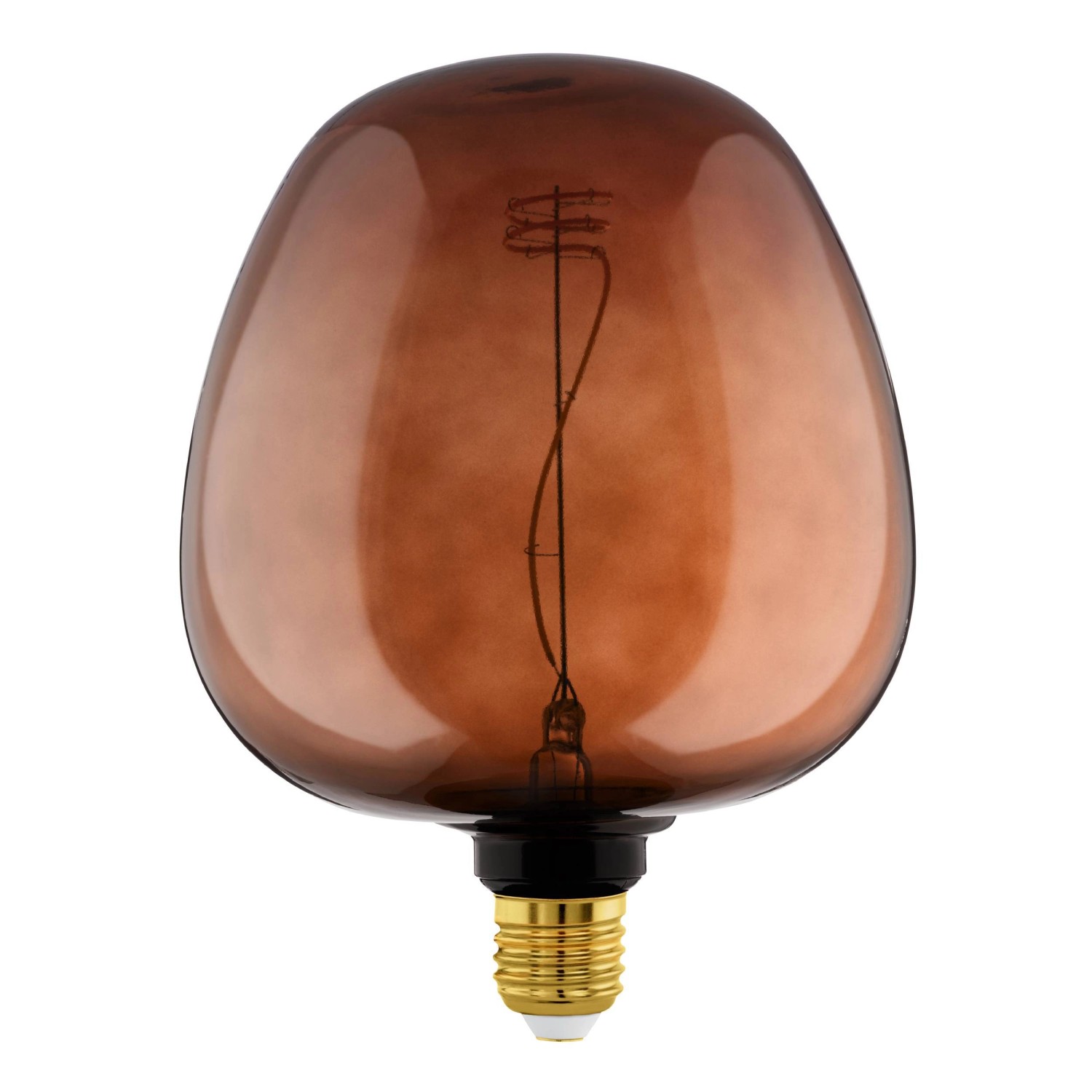 Eglo LED-Leuchtmittel E27-G190 4 W 40 lm 25,5 cm x Ø 19 cm Cognac Warmweiß