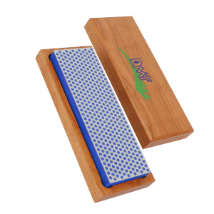 DMT Diamant Schleifstein Grob in Holzbox, 6 Zoll. Schleifmittel für Messer und Werkzeuge.