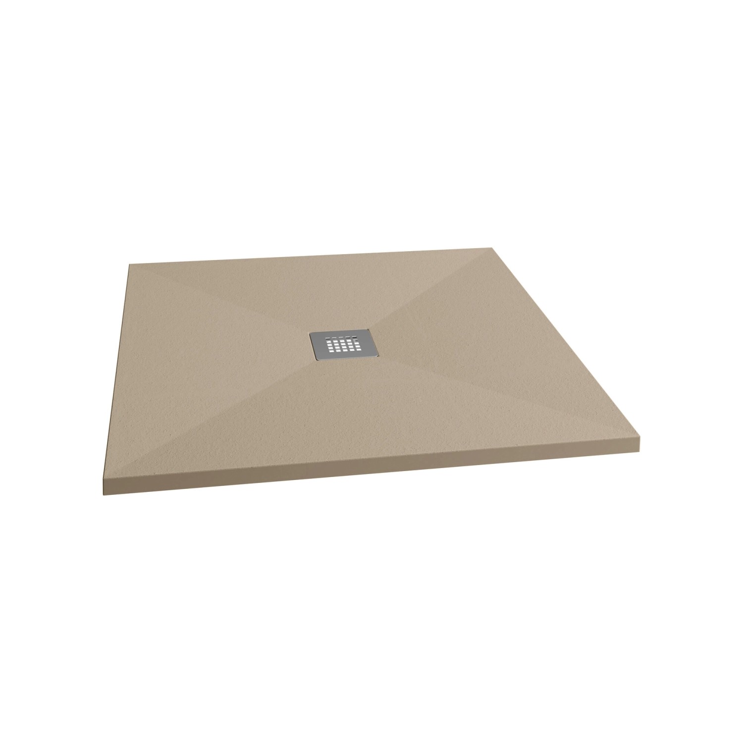 Schulte Duschwanne ExpressPlus Extraflach Quadrat 90 cm x 90 cm Sand günstig online kaufen