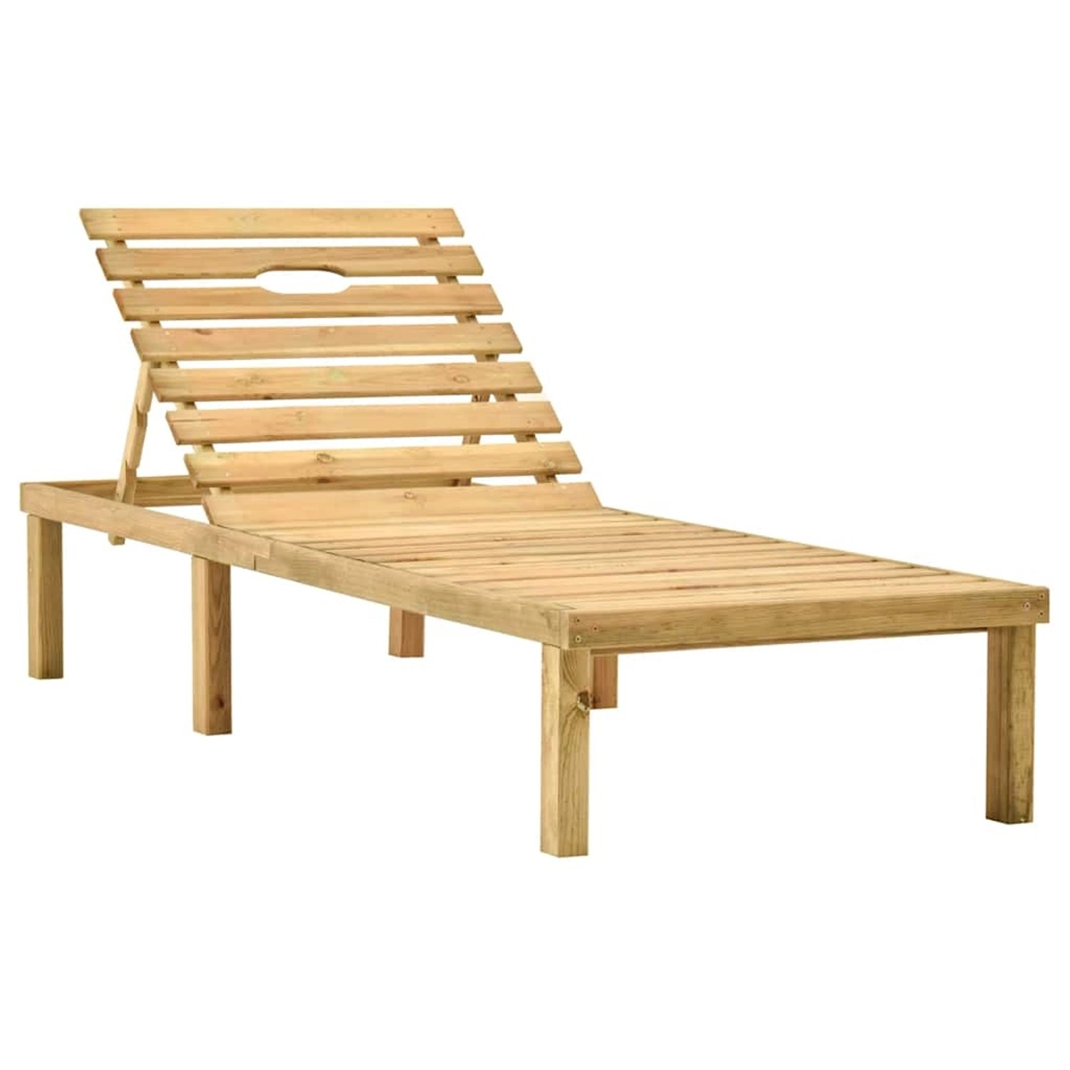 vidaXL Sonnenliege Kiefernholz Imprägniert 49087