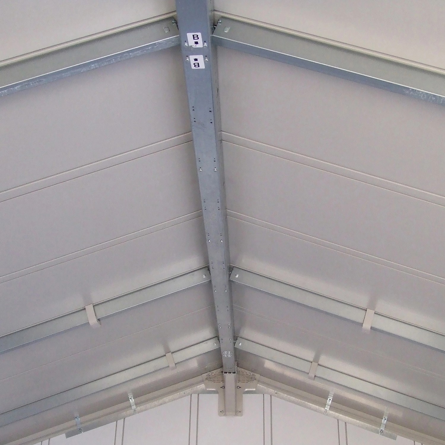 Grosfillex Kunststoff-Gartenhaus Deco H 7.5 Dunkelgrau BxT: 315 cm x 239 cm_9