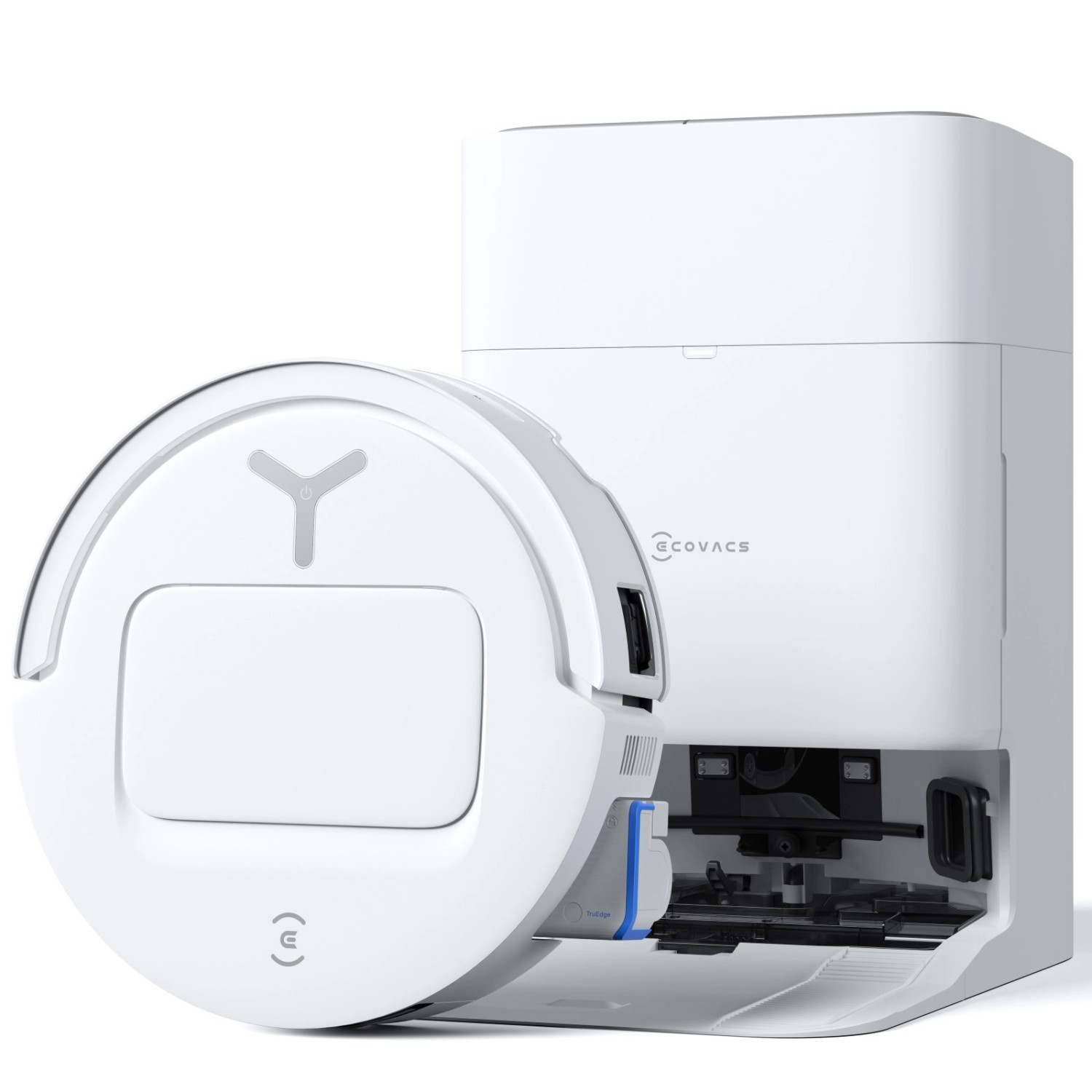 ECOVACS DEEBOT T80 OMNI WHITE mit Selbstreinigender OZMO ROLLER-Wischtechno günstig online kaufen