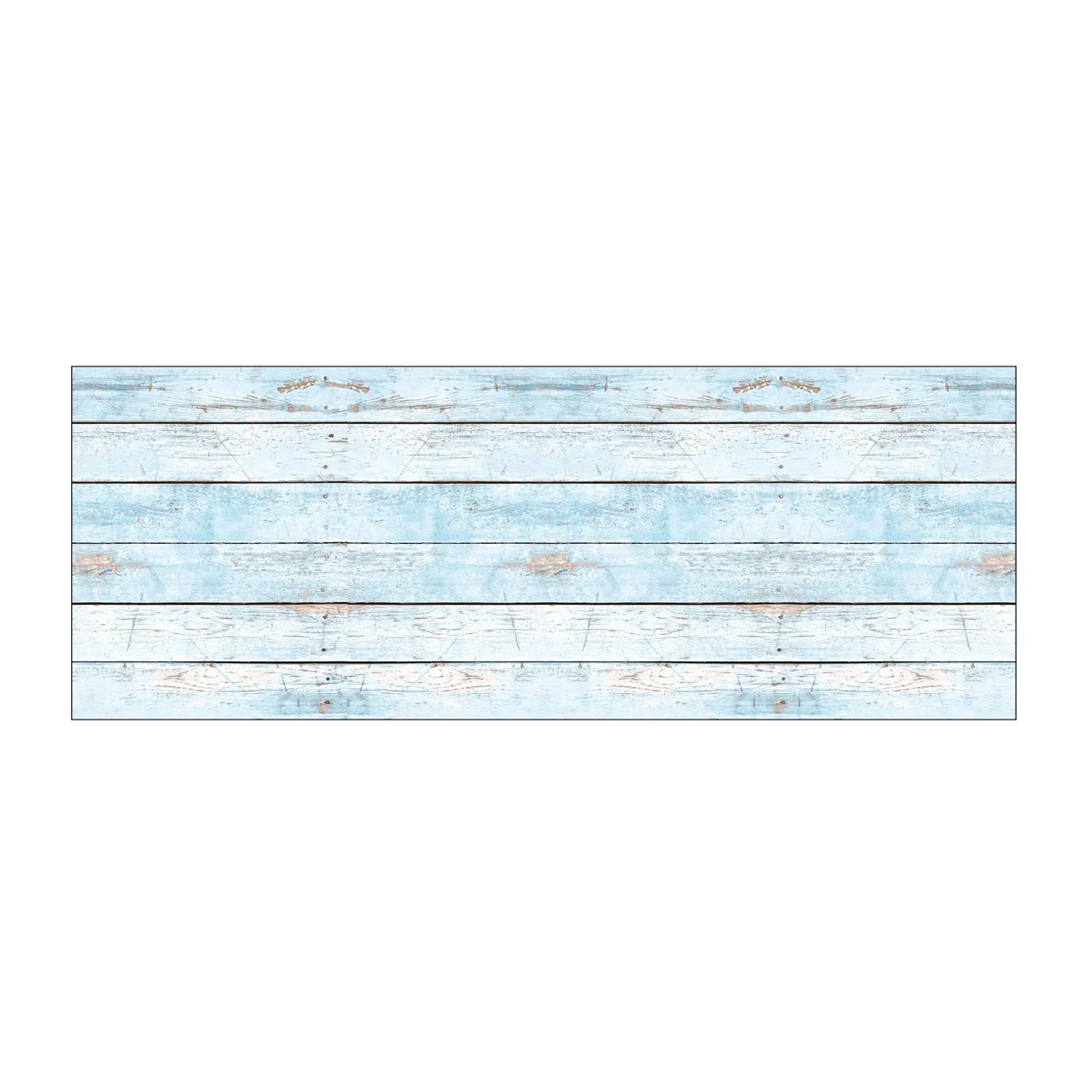 MySpotti Küchenrückwand Profix Cucina Wood Light 160 x 60 cm Hellblau