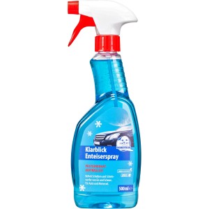 Klarblick Enteiserspray 500ml im Sprühkopf, für klare Sicht im Winter.