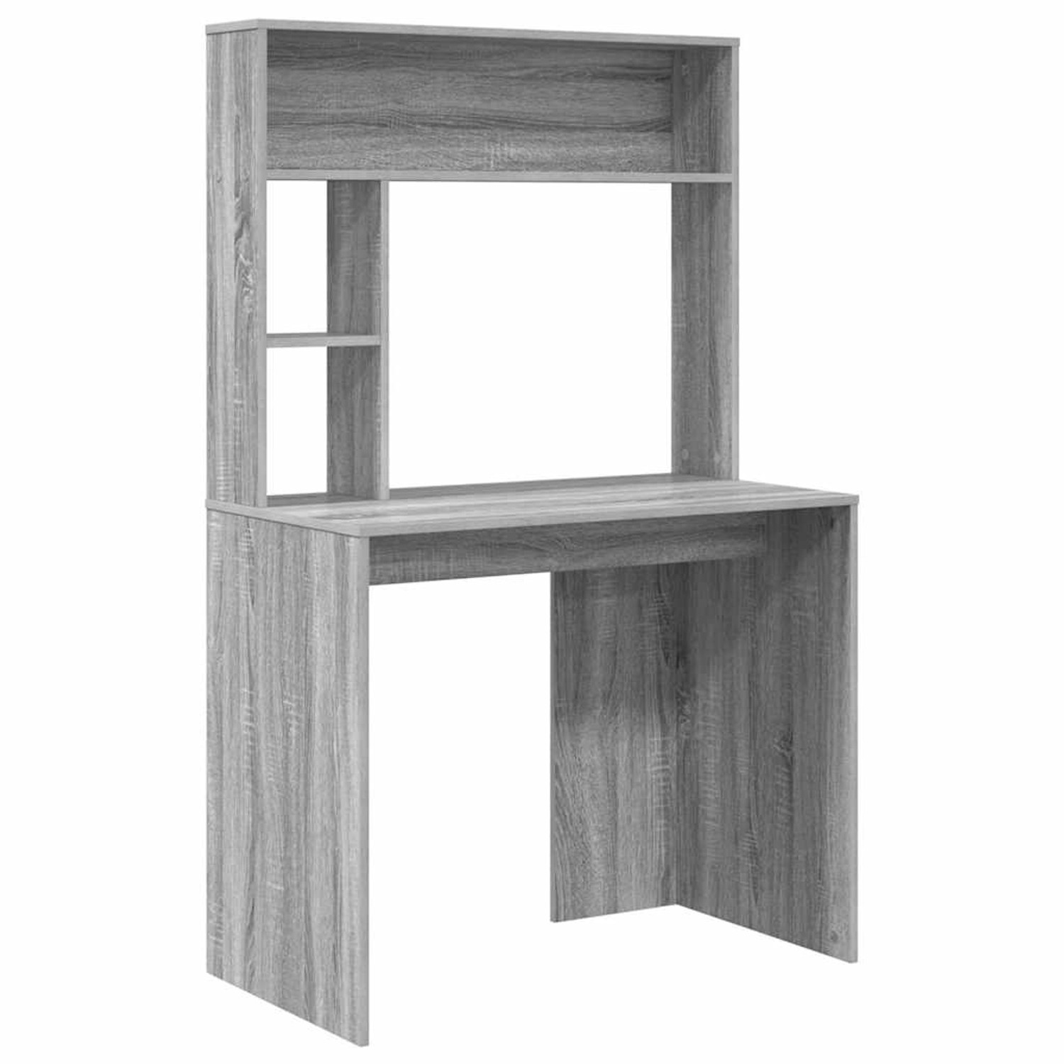 vidaXL Schreibtisch Grau Sonoma 91 x 50 x 149 cm Holzwerkstoff 869263 günstig online kaufen