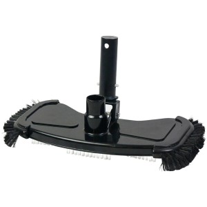 Summer Fun Poolsauger mit Bürsten, schwarz-weiß, für die Reinigung von Poolböden.