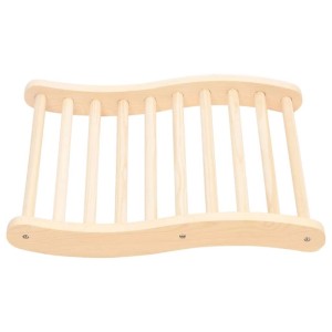 vidaXL Sauna-Rückenlehne S-Form Massivholz Kiefer 51691