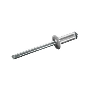 GOEBEL Spreizblindniete Aluminium Stahl 4,8x30mm mit Flachkopf. Metallischer Blindniet für sichere Verbindungen.
