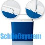 BigDean Kühlbox 24 Liter Blau Weiß Inklusive 6 Kühlakkus Bis Zu 14 Stunden  Kühlung Kühltasche Für Unterwegs Outdoor Thermobox Für Picknick Camping_3
