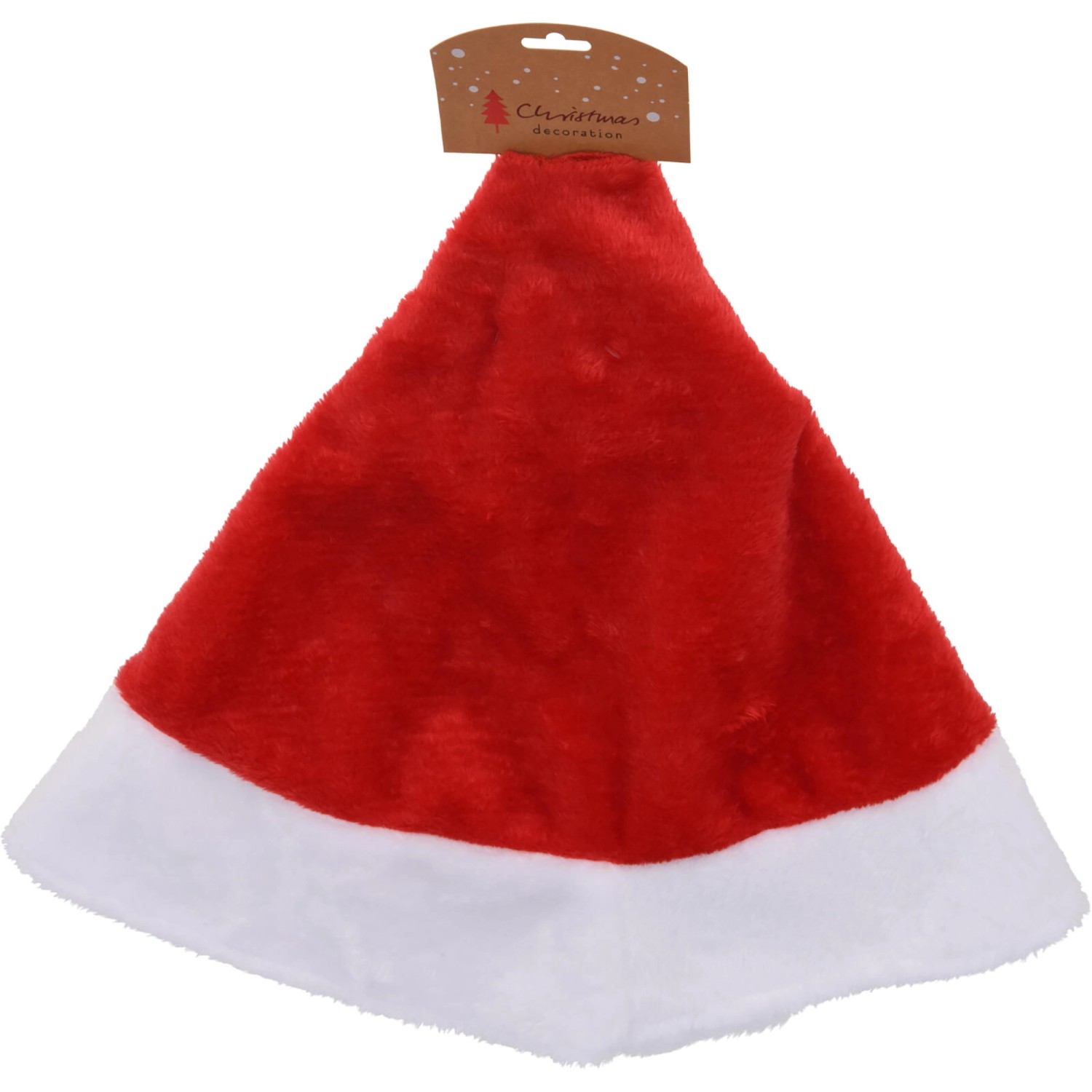 Weihnachtsbaumrock Polyester 100 cm x 100 cm Rot-Weiß