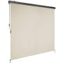 Tectake Senkrechtmarkise Eloise Verschiedene Größen Uv Beständig und Wasserabweisend 200 x 250 cm 10 x 200 x 250 cm Beige