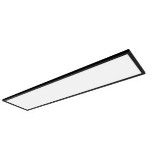 Philips Hue Aurelle LED-Panelleuchte, 120x30 cm, Schwarz. Smarte Deckenlampe mit dimmbarem, weißen Licht.