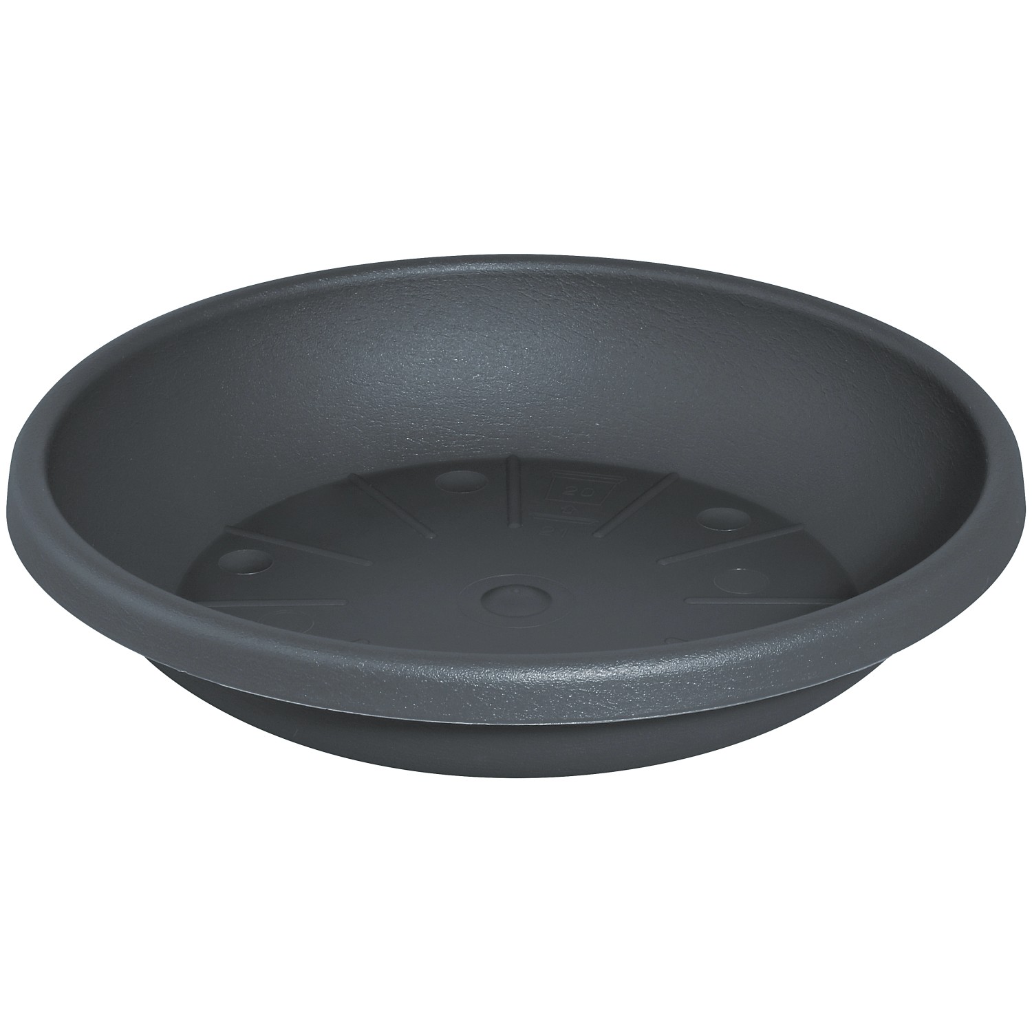Geli Blumentopfuntersetzer Cylindro ca. Ø 21 cm Anthrazit