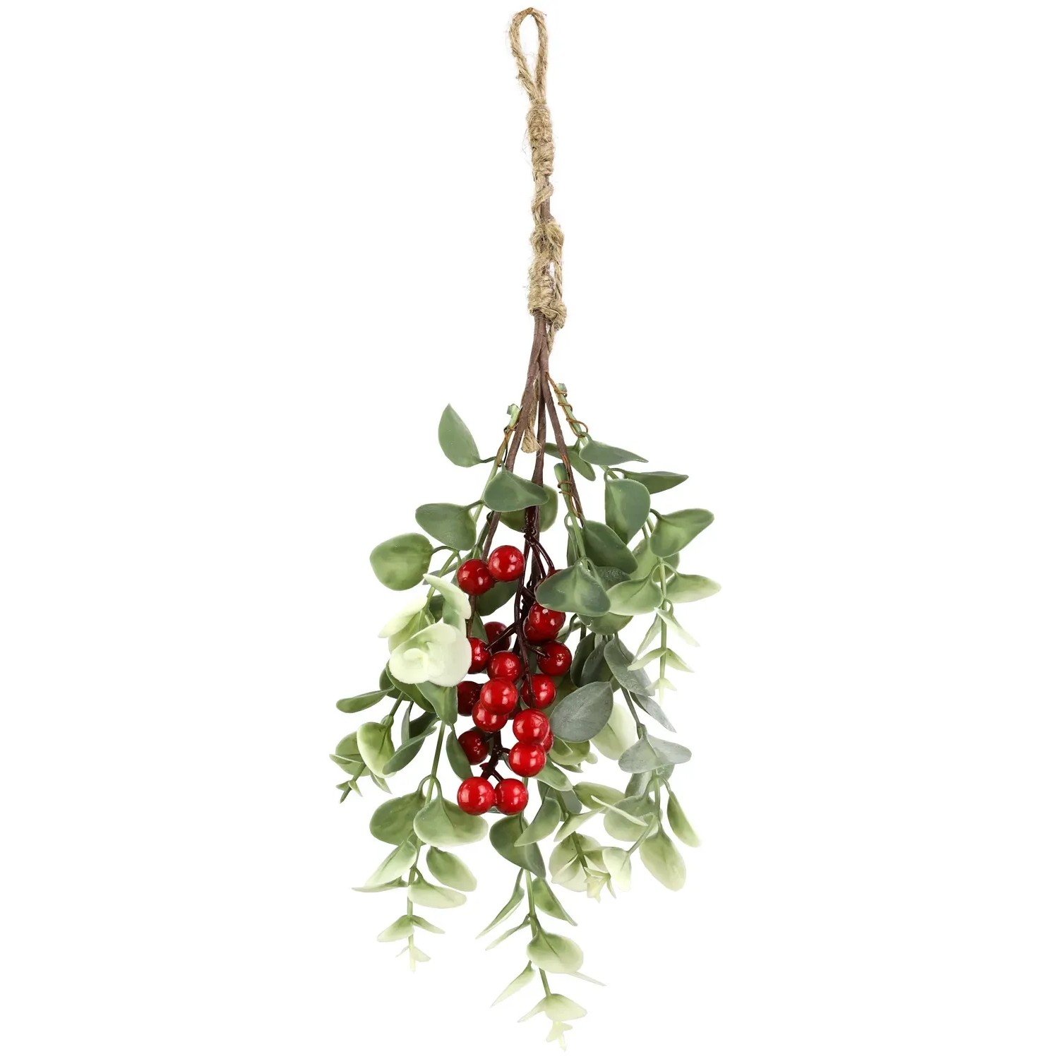 Weihnachtsdekoration Zweig mit Roten Beeren zum Aufhängen kaufen bei OBI