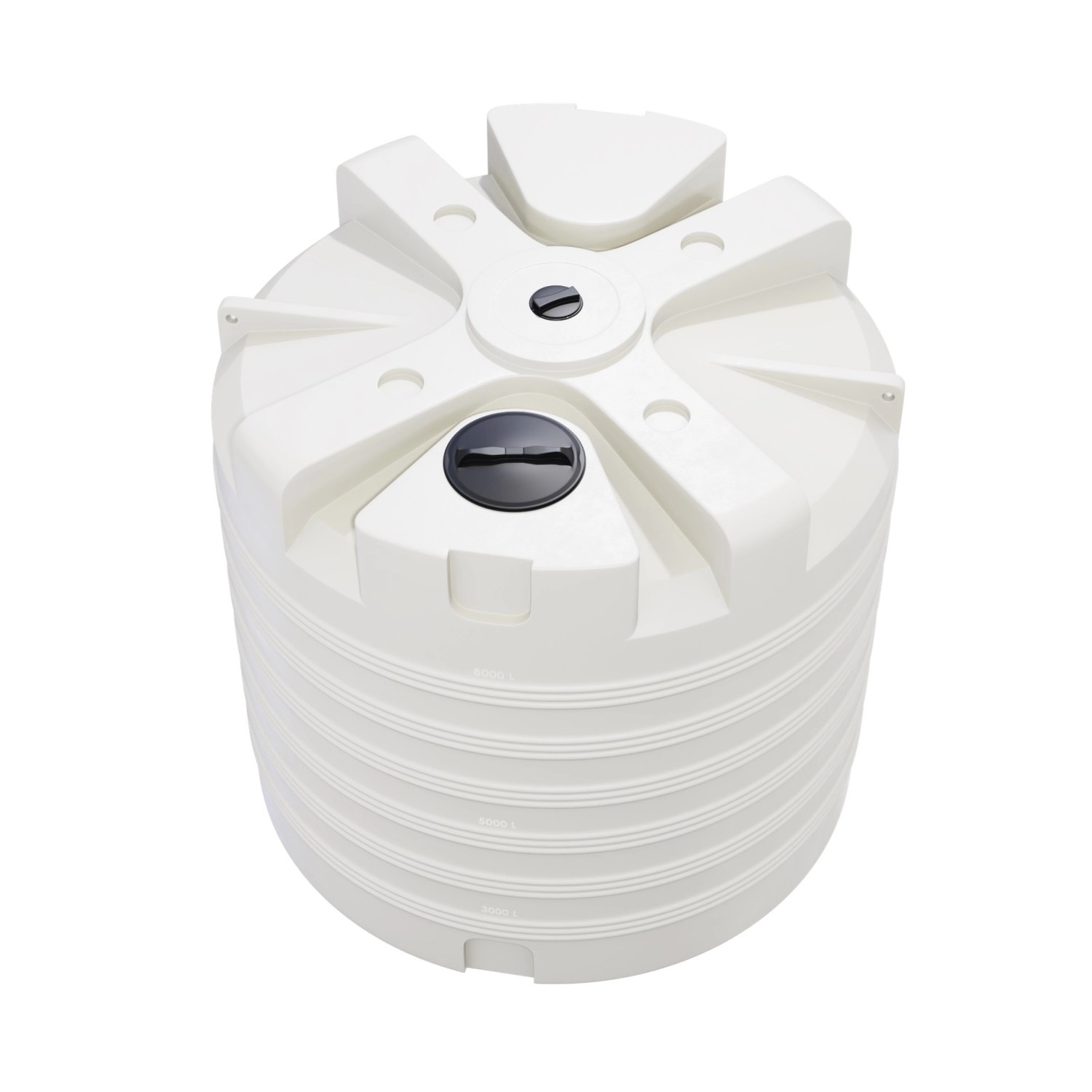 KMND 8000L F Trinkwasser Wassertank Weiß