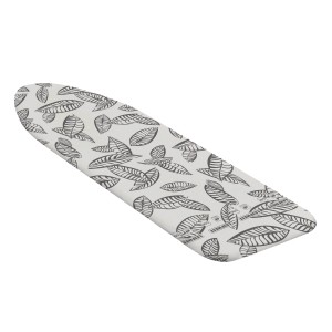 Leifheit Bügeltischbezug Perfect Steam Air Board Express M mit Blätter-Muster.