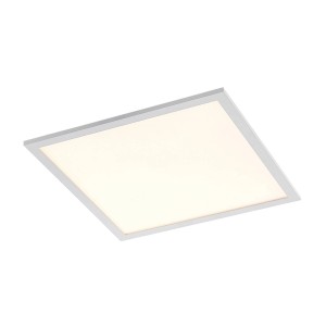 Lindby LED Deckenleuchte LED Panel Quais 9956062 Modern in Weiß aus Aluminium 1-flammig Küchenleuchte
