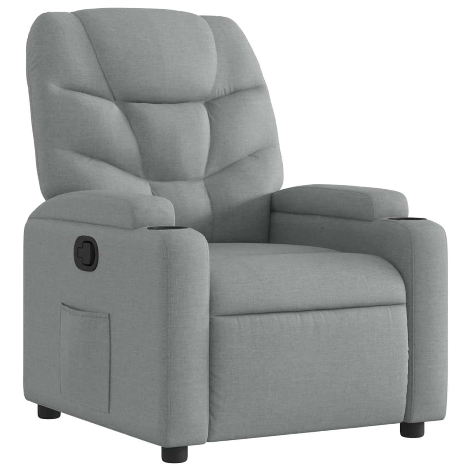 vidaXL Relaxsessel Hellgrau Stoff 3205608 günstig online kaufen