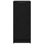 VidaXL Schuhschrank, schwarz, Eichen-Optik, mit Regal, 29,5x35x70 cm. Wohnzimmerschrank für Schuhe.