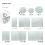 Tulup Schneidebrett Schneidebrett Mattoptik 2 Stück 40x52 Rechteckige Schneidebretter Rutschfestes Glasschneidebrett Matt_6
