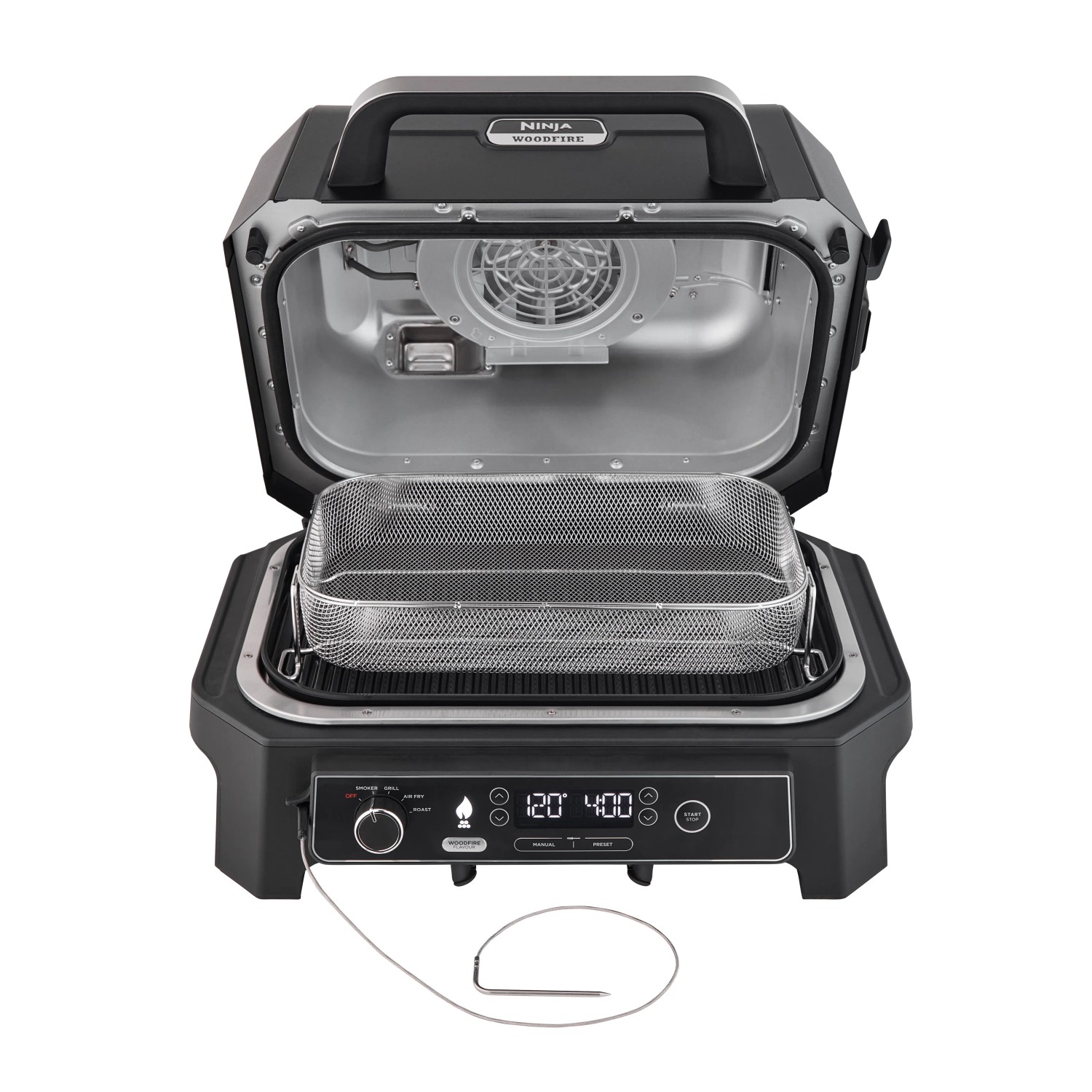 Ninja Woodfire Pro XL Outdoor Elektrogrill & Smoker OG850EU kaufen bei OBI