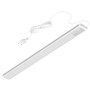 Oktaplex LED Unterbauleuchte, 57,5cm, neutralweißes Licht, Aluminiumgehäuse, Küchenleuchte.
