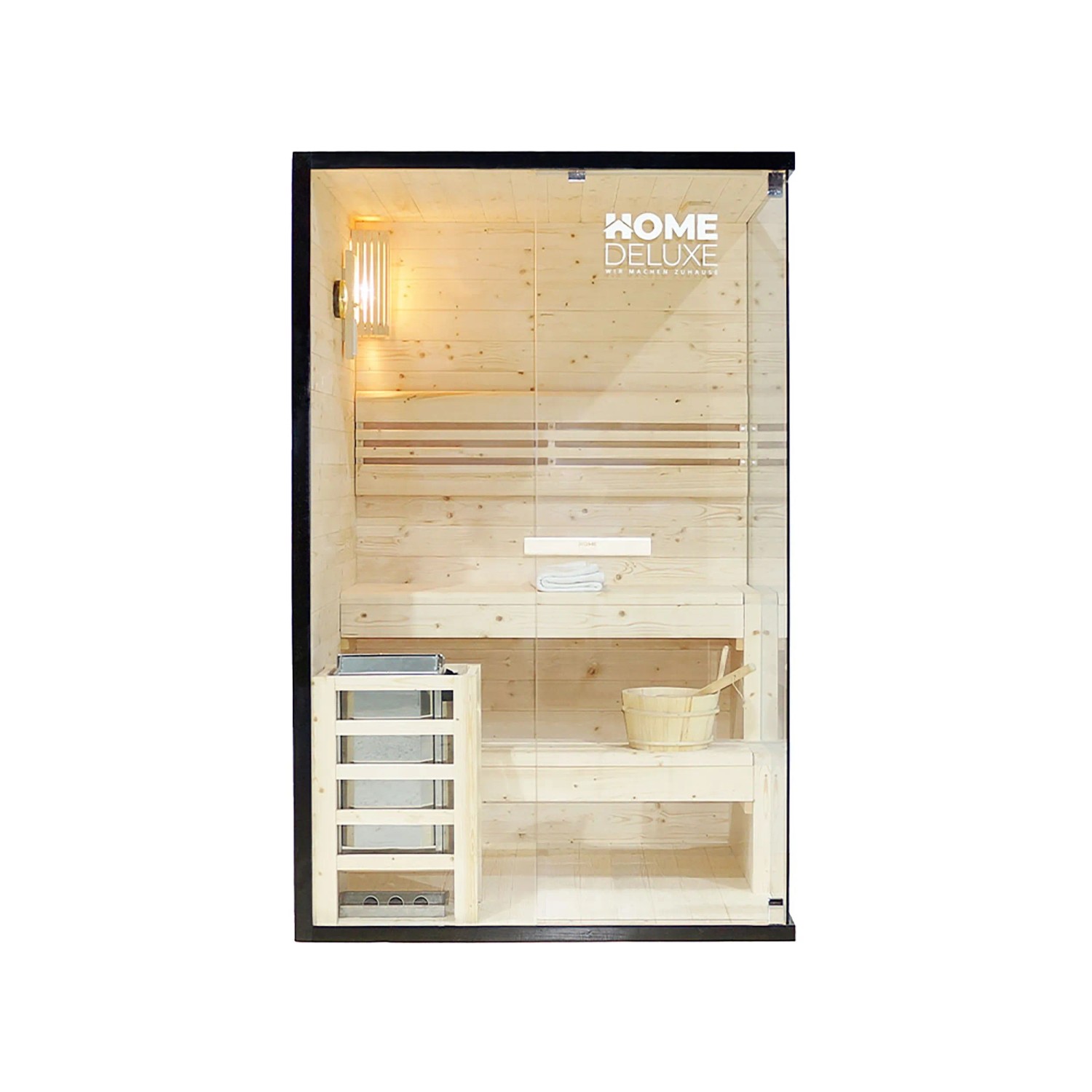 Home Deluxe Traditionelle Sauna SHADOW M für bis zu 2 Personen günstig online kaufen