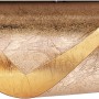 Goldene Paul Neuhaus LED-Wandleuchte Nevis, moderne Deckenleuchte aus Stahl.