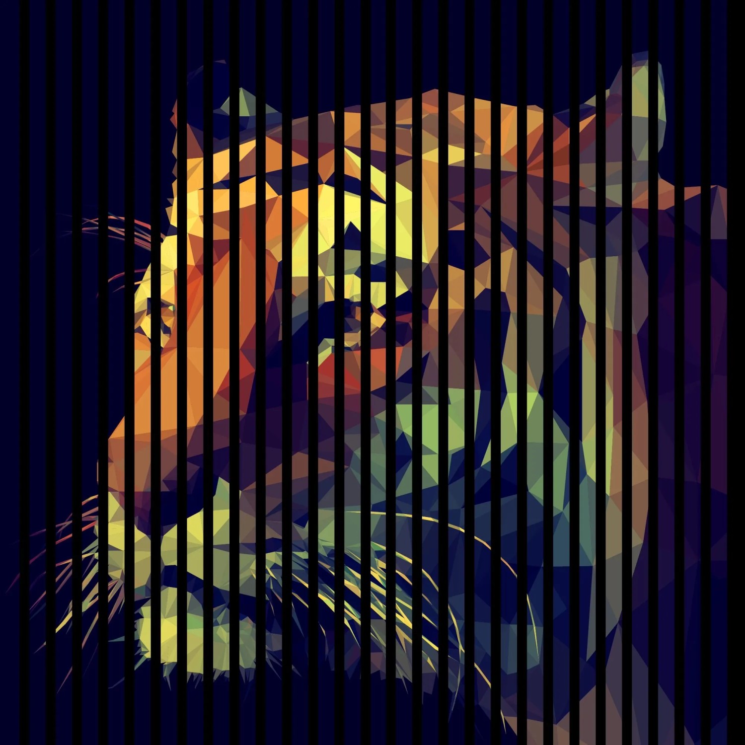 FN Acustico Akustikplatte Tiger 1 PET u. MDF Foliert 1.133 x 19 x 1.195 mm