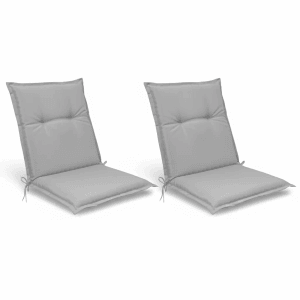 Beautissu Base NL Niederlehner 100x50x6cm Hellgrau 2tlg