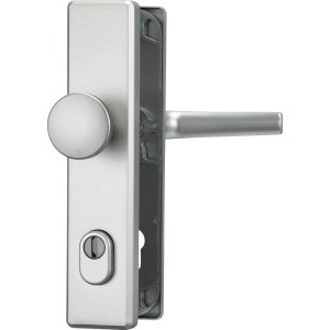 Abus Schutzbeschlag KLN314, Wechselgarnitur aus Neusilber für Türbeschläge.