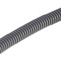 Flexibles, dunkelgraues EN 20 Panzer-Isolierrohr, 25 m lang, für Auf-, In- und Unterputzmontage.