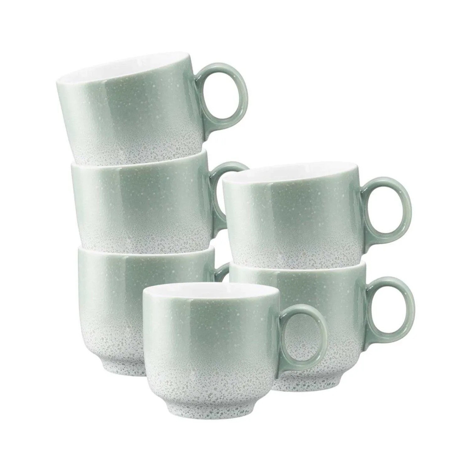 Seltmann Weiden Sento Home Cappuccinotasse 300 ml 6er Set Aura Mint