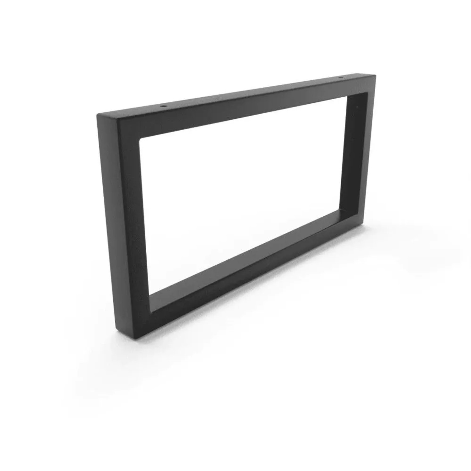 HEVVA Waschtischhalterung RHEIN 20 cm Hoch 40 cm Tief 1 Halter Schwarz