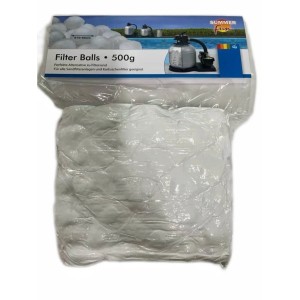 Summer Fun Filter Balls, 500g, als Alternative zu Filtersand für Pool Filteranlagen.