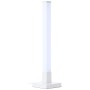 Moderne, dimmbare LED-Tischleuchte Neele RGB + CCT, weiß, für stimmungsvolle Beleuchtung.