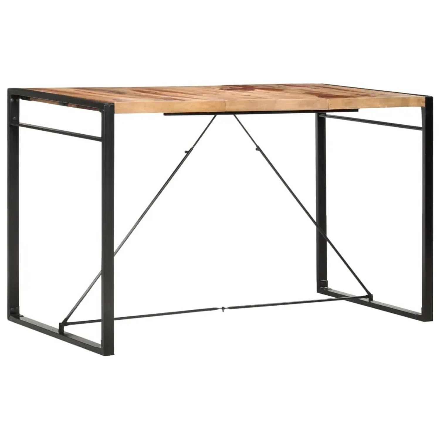 vidaXL Bartisch 180 x 90 x 110 cm Massivholz