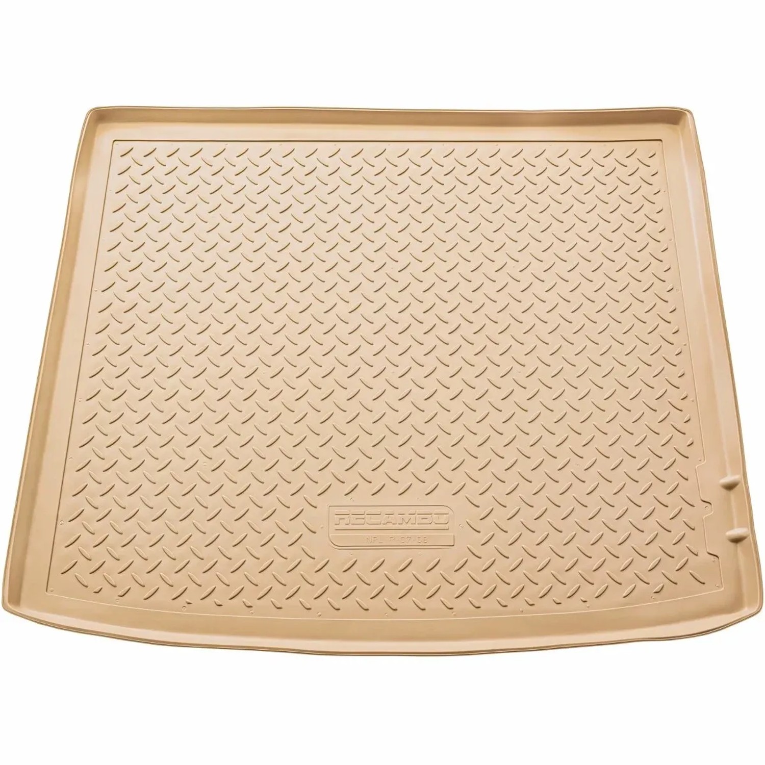 Image of Gummi Kofferraumwanne für BMW X6 Typ E71, F16 ab 2008> Passgenau BEIGE