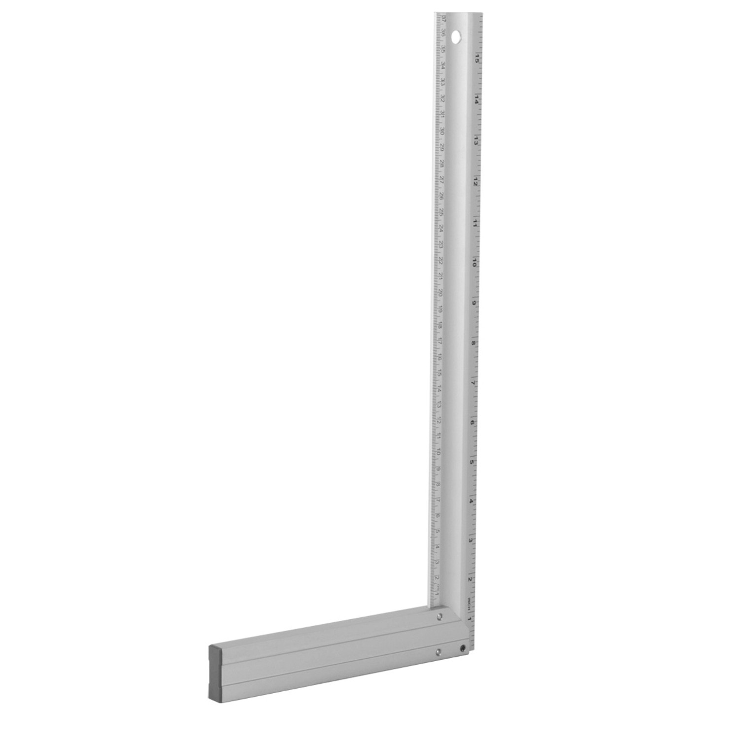 STAHLWERK Aluminium Anschlagwinkel 400 mm Winkel mit cm und Zoll genietet günstig online kaufen