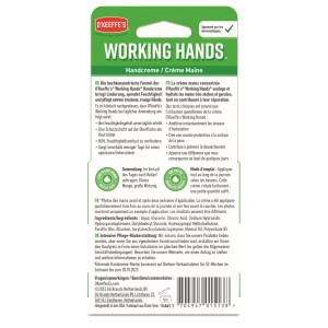 O'Keeffe's Working Hands Handcreme, 96g Tube für trockene, rissige Hände.