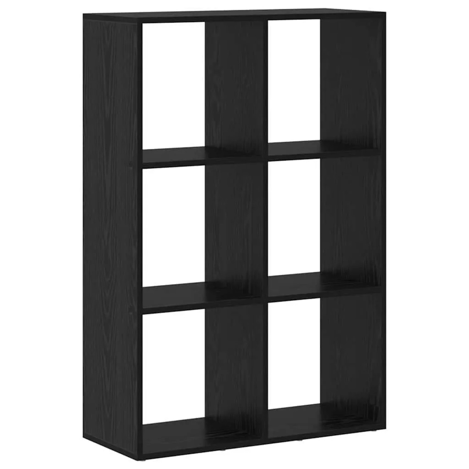 vidaXL Bücherregal Schwarz 69,5 x 29 x 103,5 cm Holzwerkstoff 879665 günstig online kaufen
