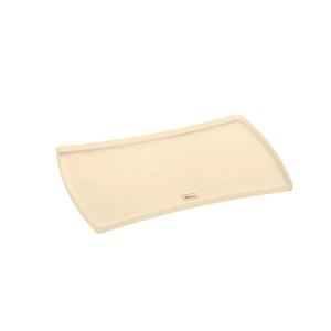 Cremefarbene Hunter Napfunterlage Selection, 48x30 cm, für Hundenäpfe.