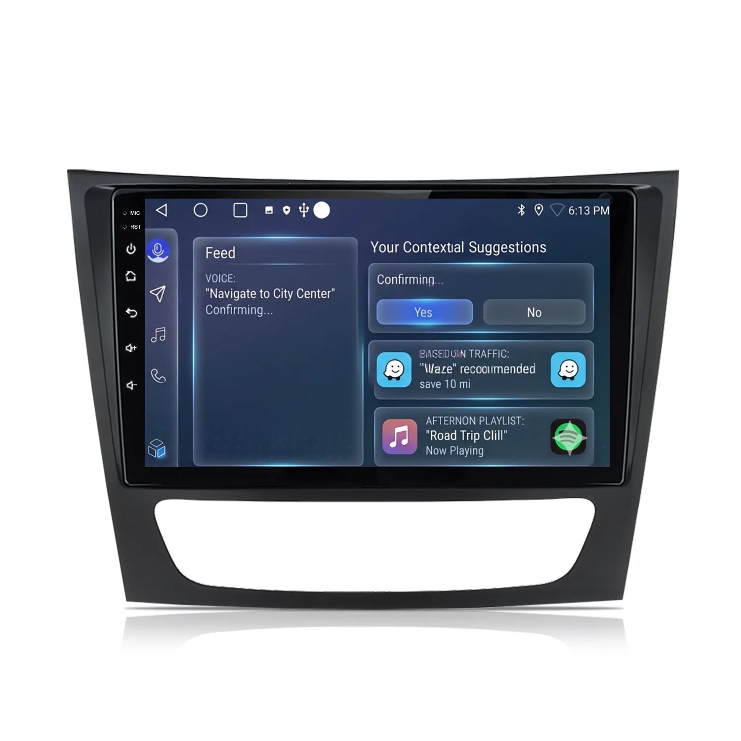 Junsun 9 Zoll Autoradio Für BENZ W211 Carplay Und Android Auto