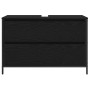 vidaXL Waschbeckenunterschrank mit Schubladen Schwarz Eichen-Optik 861877_6